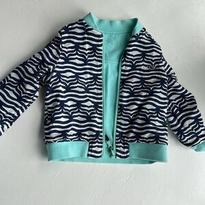 Vineyard vines girls reversible jacket